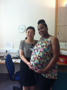Acupuncture helps before laboring